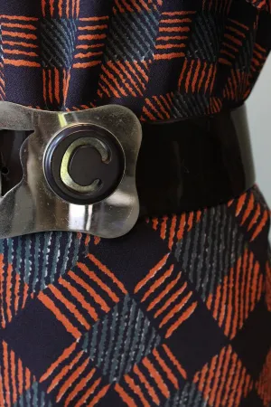 1960s RARE PIERRE CARDIN patent belt xs | new fall