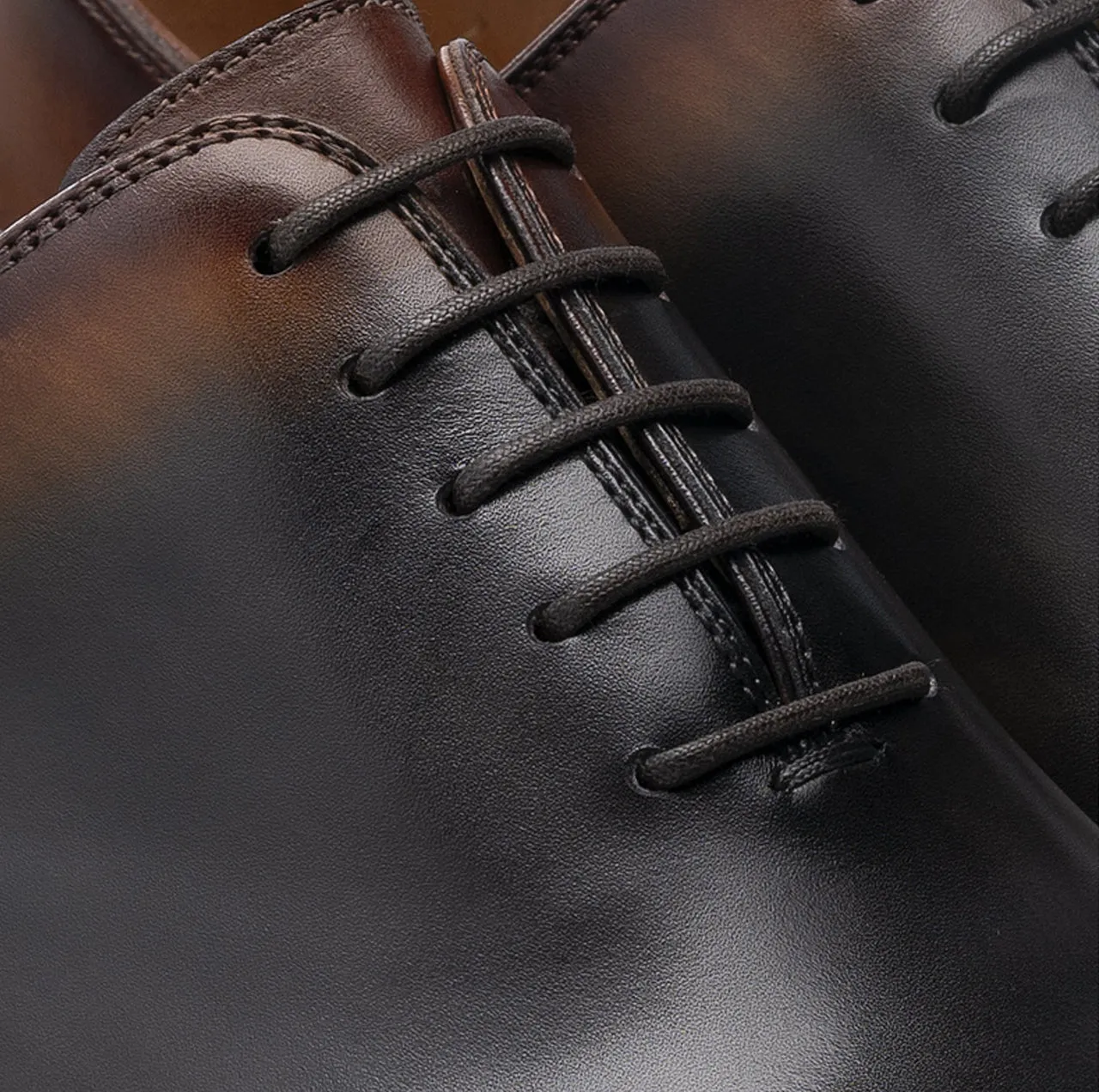 Black & Brown Leather Tasmania Oxfords
