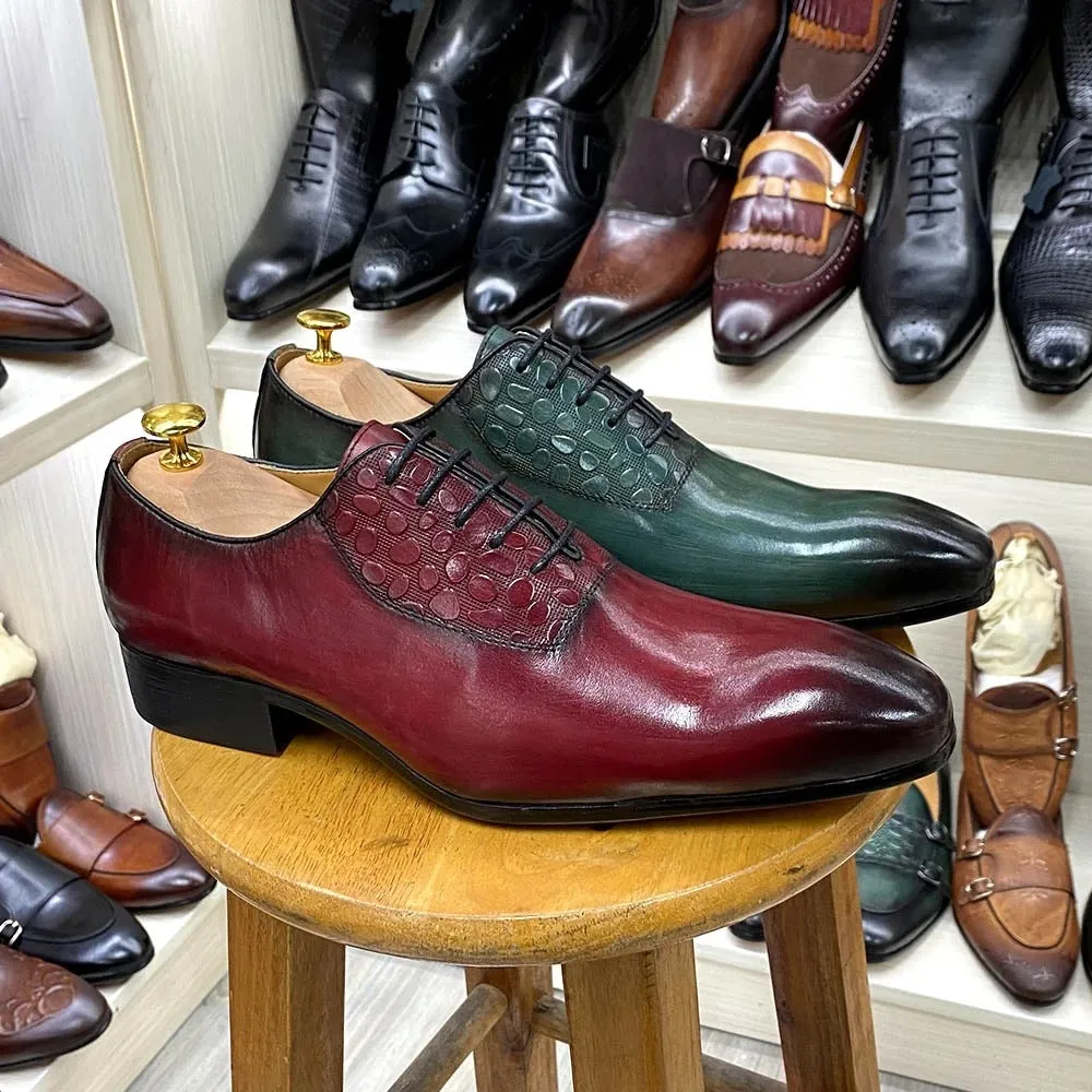 Business Wedding Banquet Dress Men's Leather Shoes
