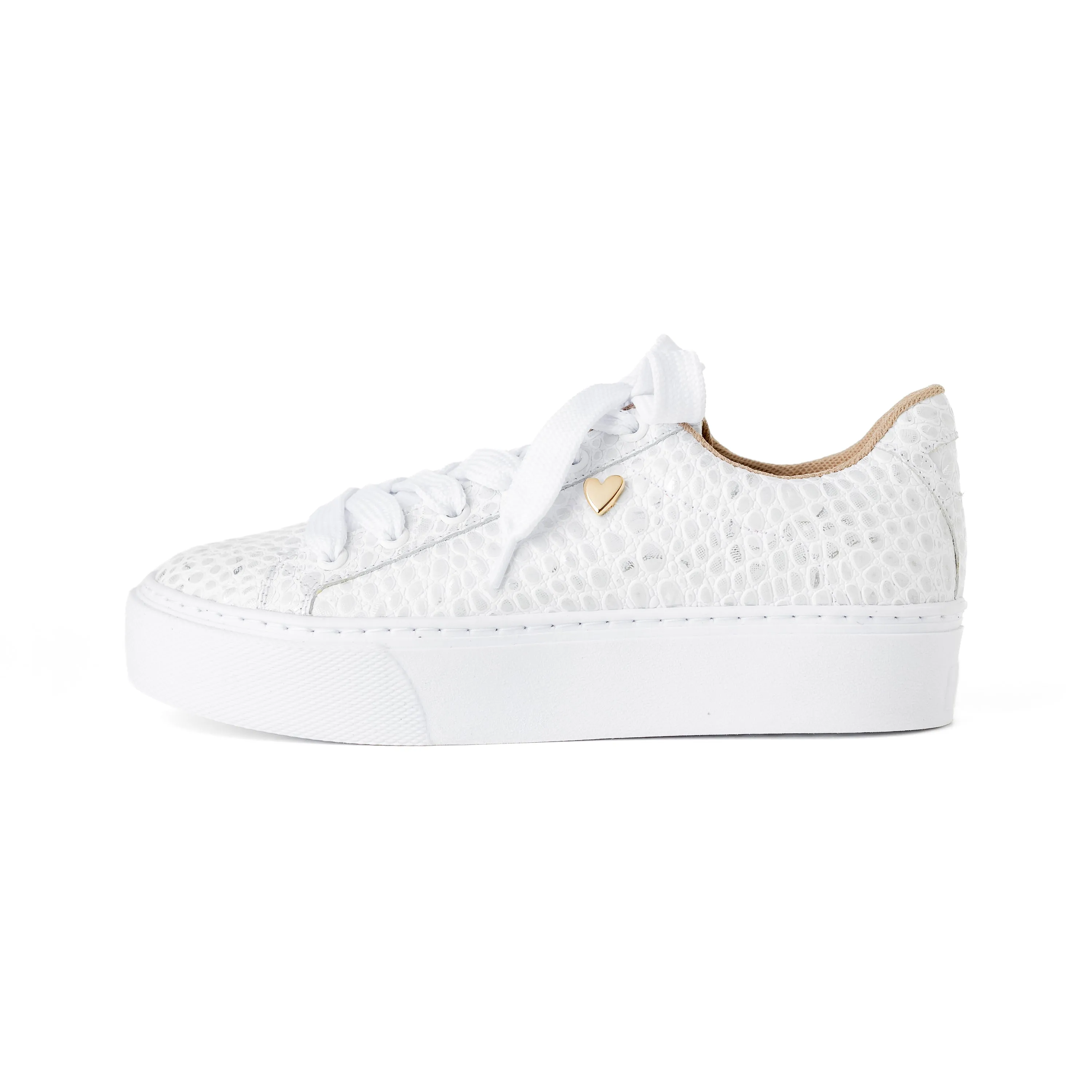 Carmina Sneakers - White / Silver [ NO RETURN NO EXCHANGE ]