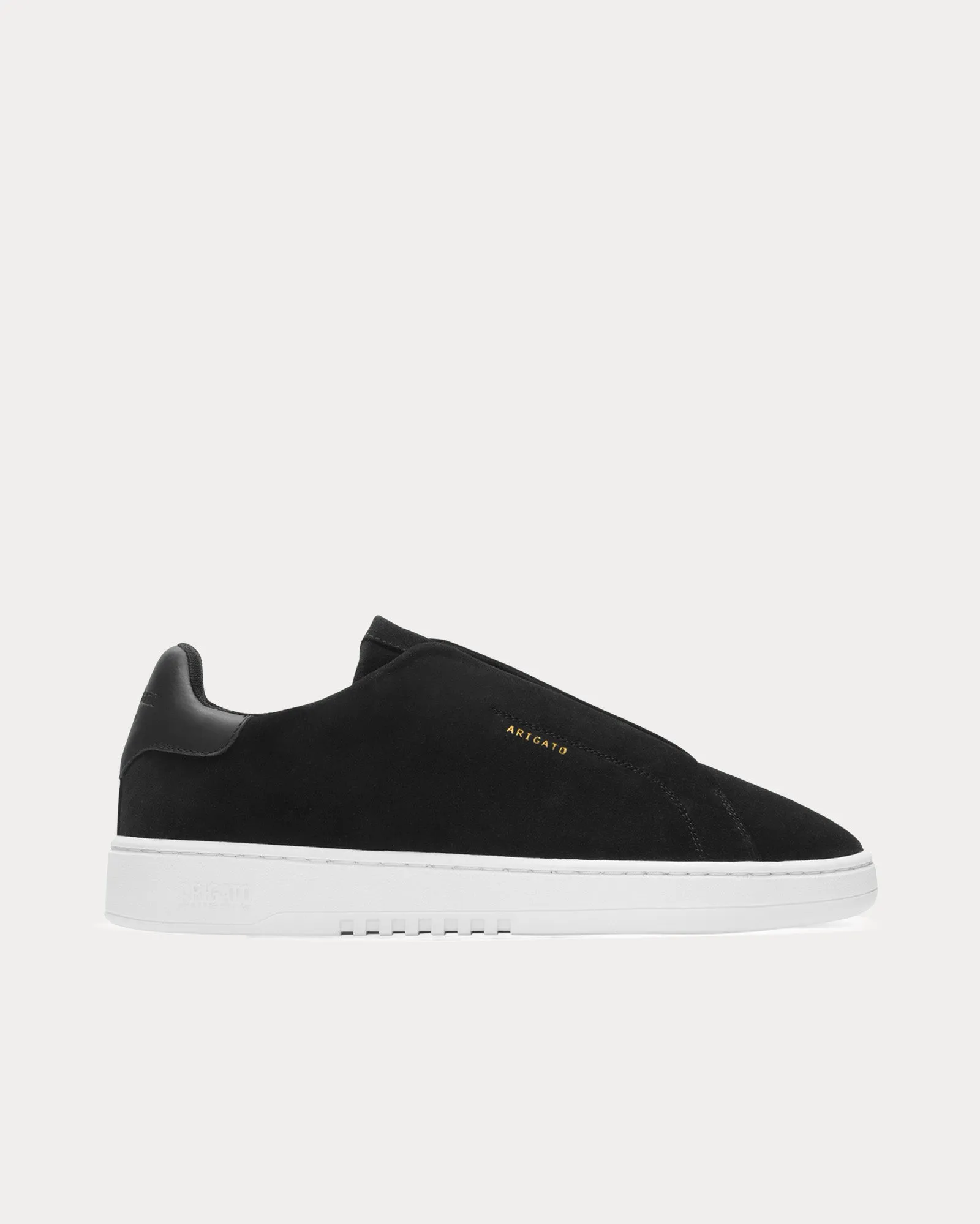 Dice Laceless Black / White Slip On Sneakers