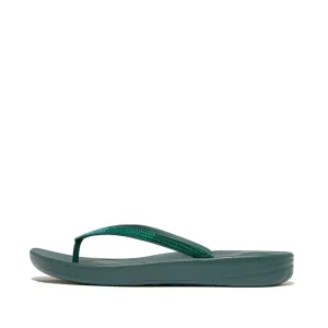 FitFlop IQushion Ombre Sparkle Deep Teal/Mint Blue