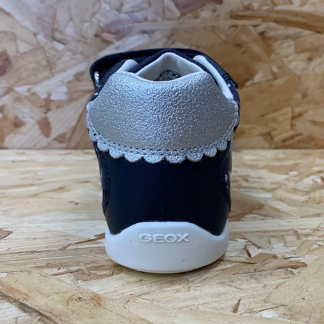 Geox Infant B Elthan G A Trainers - Navy / Silver