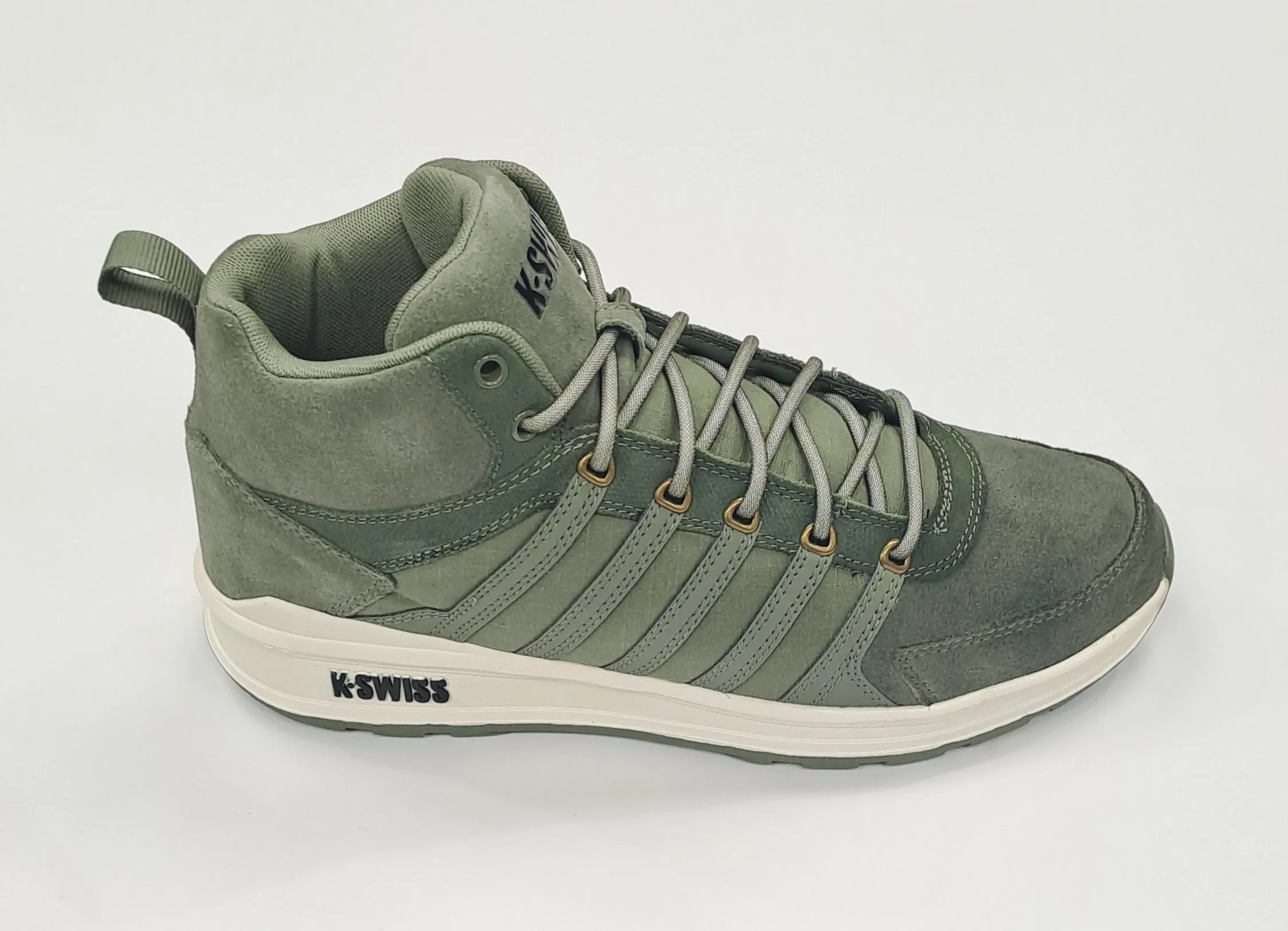 K-Swiss Vista Mid Trainer - Deep Lichen/Black