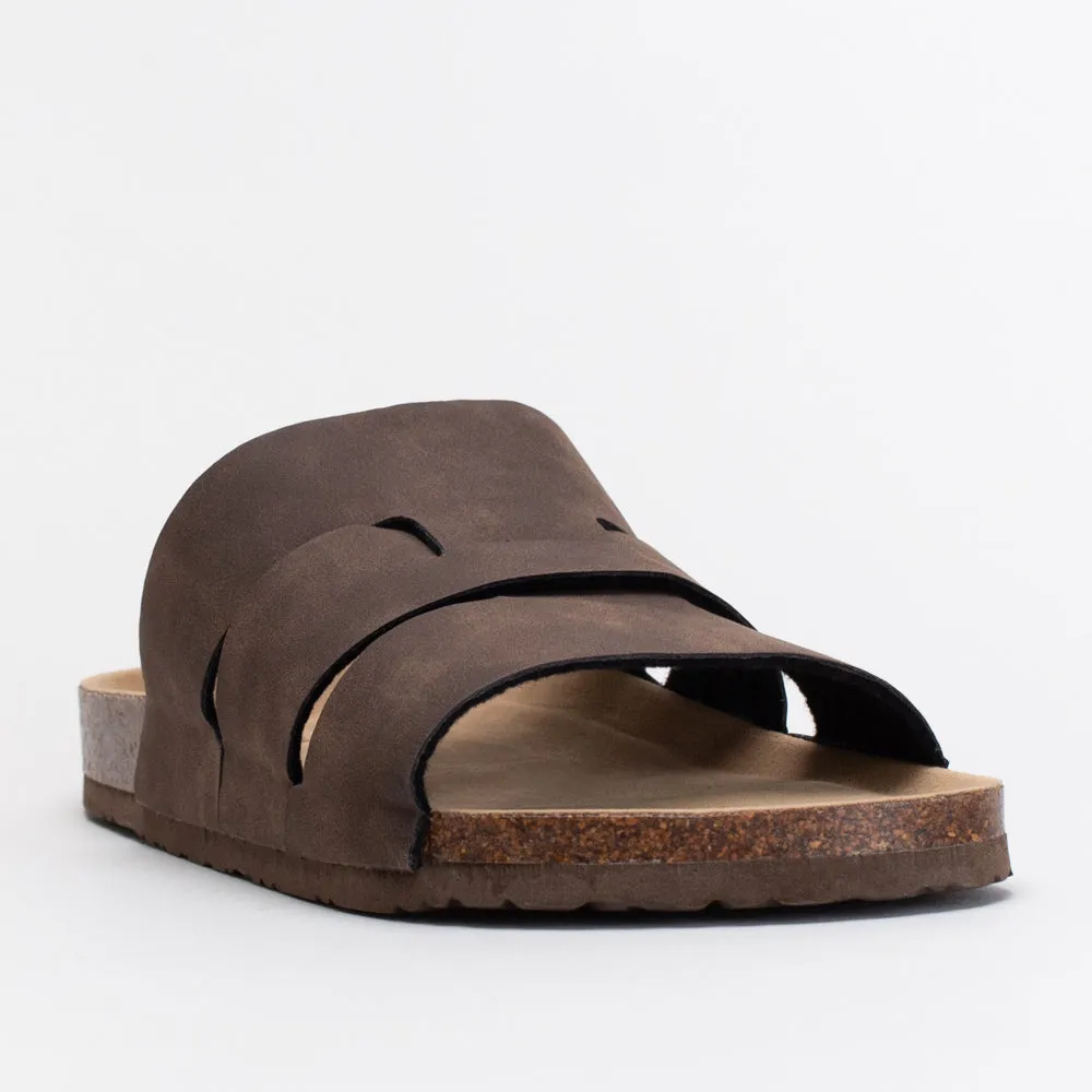 Mancini Strap Footbed Sandal _ 154339