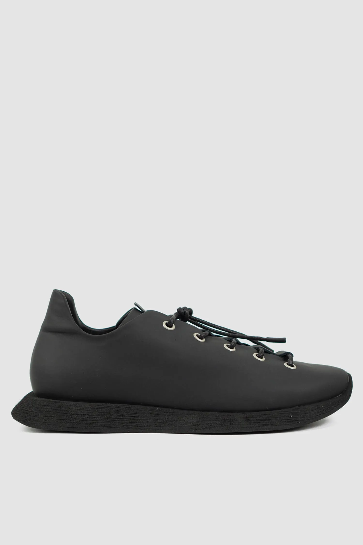 Matte Calf Leather Low Top Sneaker