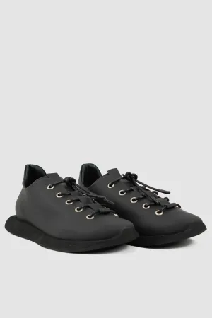 Matte Calf Leather Low Top Sneaker