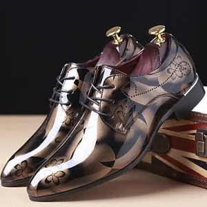Men's Leather Spring Fall Comfort Oxfords shoe