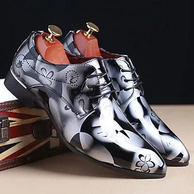Men's Leather Spring Fall Comfort Oxfords shoe