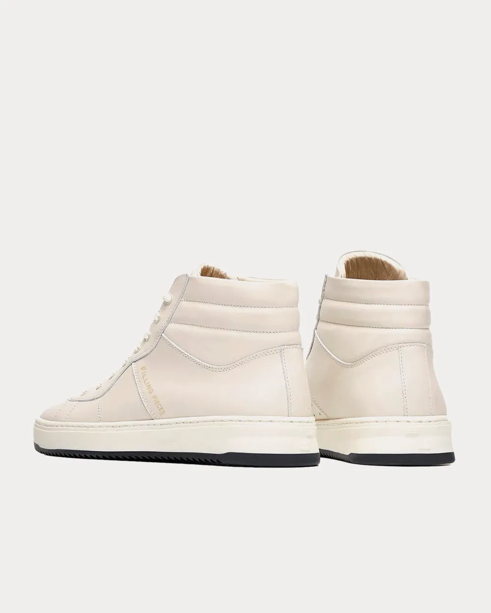 Mid Court Rado Off White High Top Sneakers