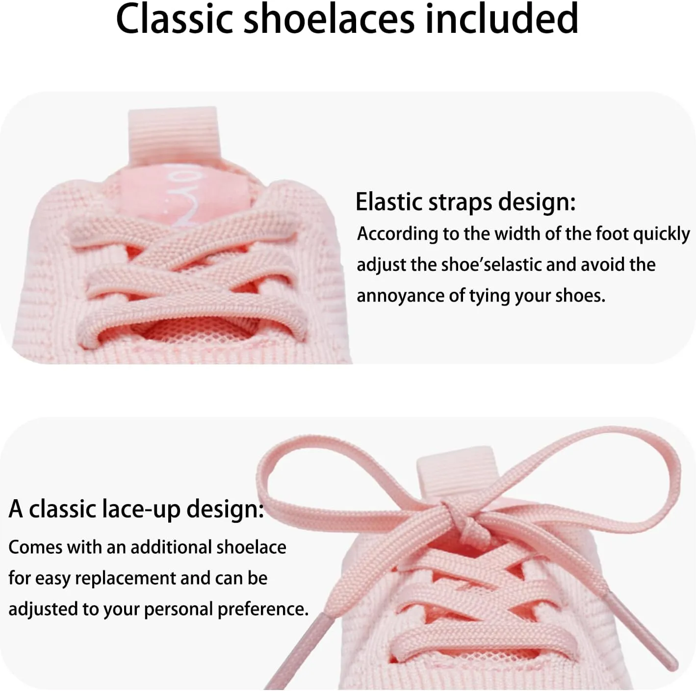 MORENDL Toddler Sneakers Baby Non-Slip Lightweight Breathable Barefoot Shoes Infant Tennis Walking Shoes