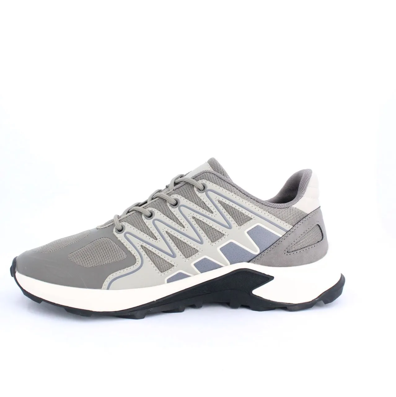 MUDRYK MENS LACEUP SNEAKERS-GREY