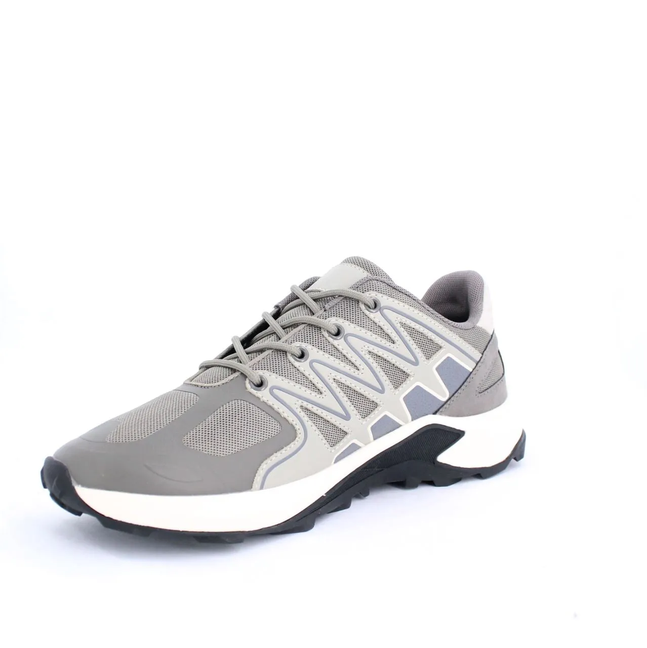 MUDRYK MENS LACEUP SNEAKERS-GREY
