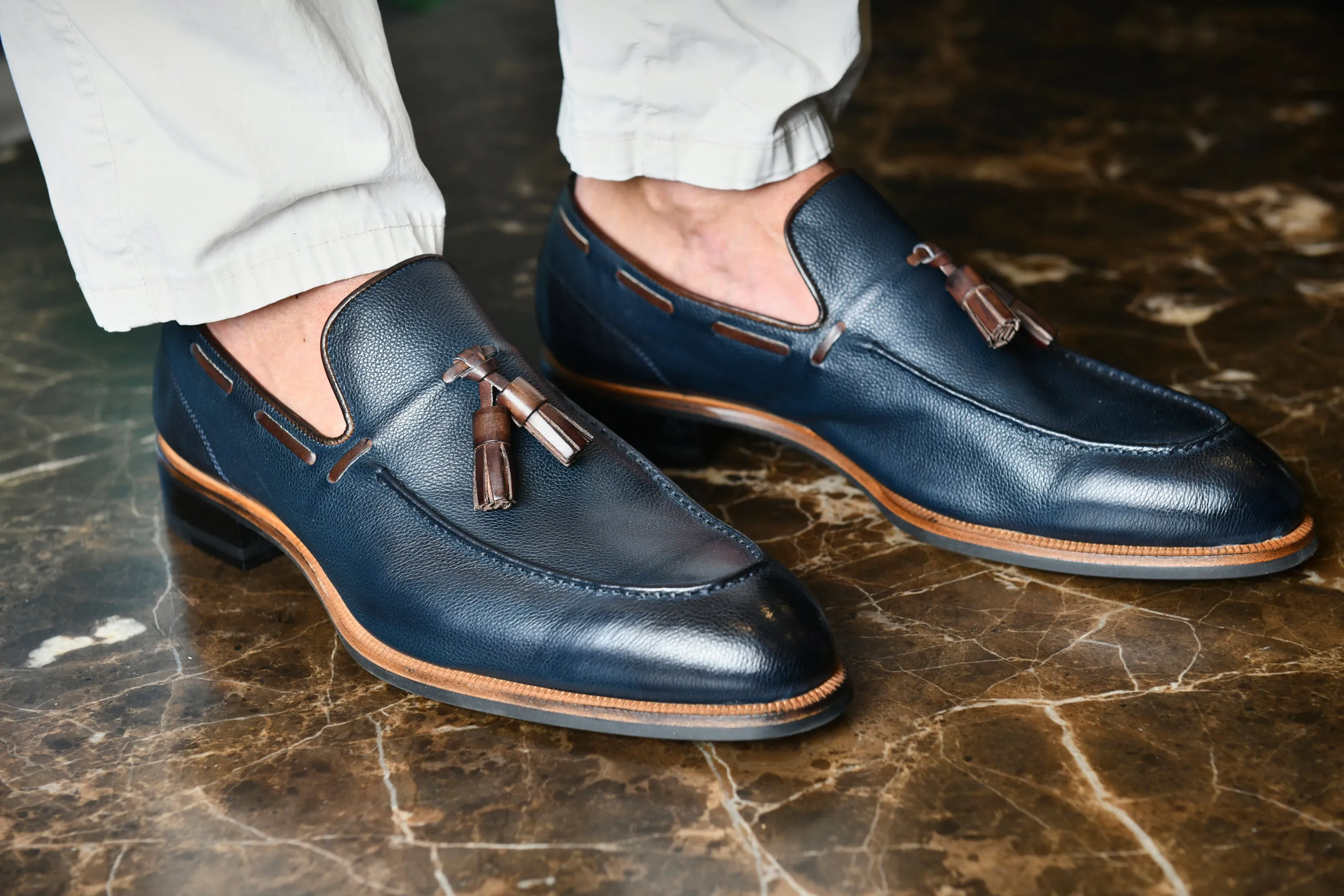 Napoli Navy Men's Loafer