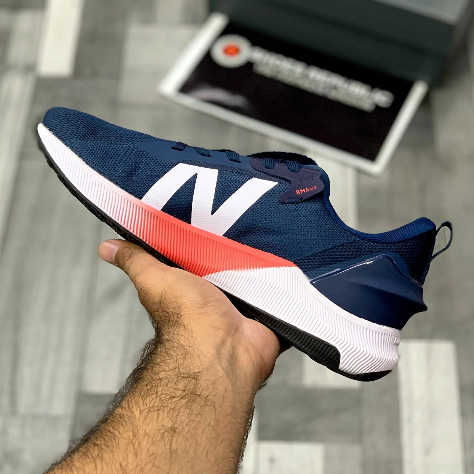 NB FuelCell Propel RMX v2 Navy Orange