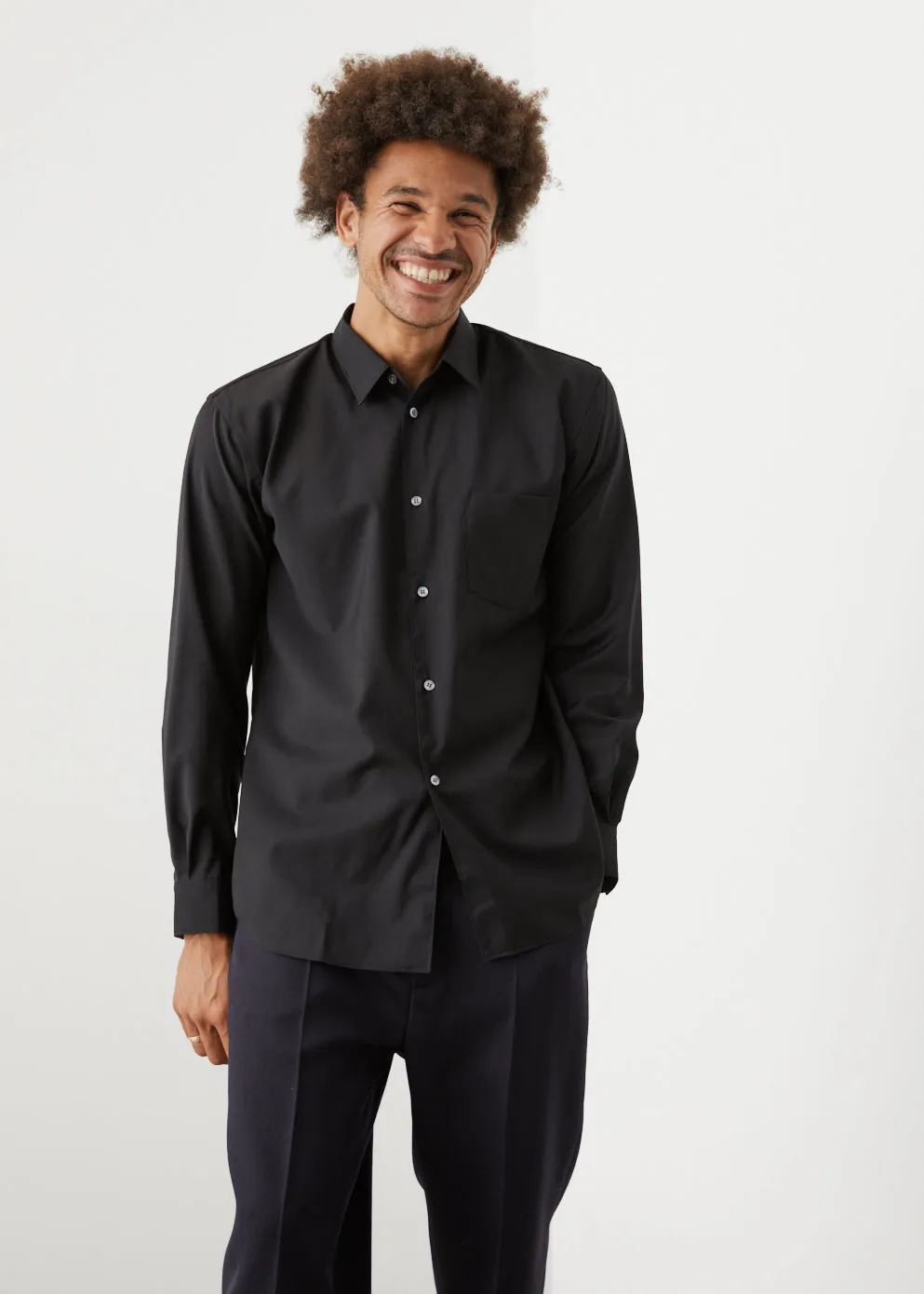 Relaxed Wool Shirt