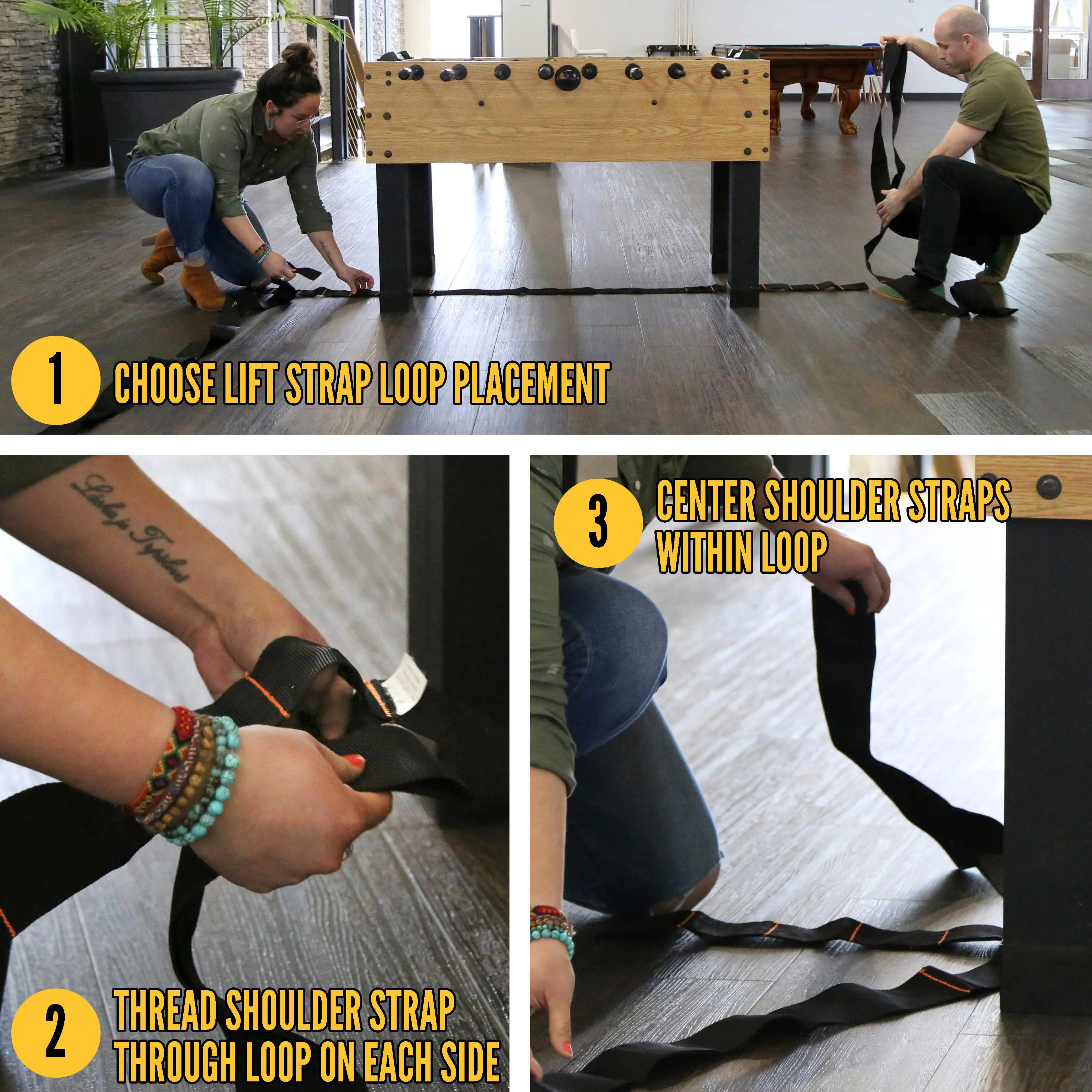 TeamStrap Furniture Moving Straps