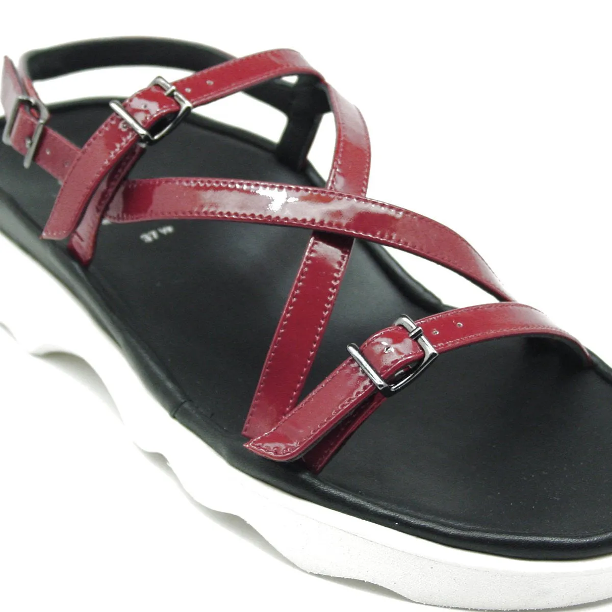 Wave - Red Patent