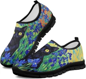 Women's Slip On Walking Shoes Fashion Casual Loafers Lightweight Travel Shoes