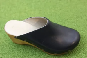 Women's Zorba Clog - Black Leather