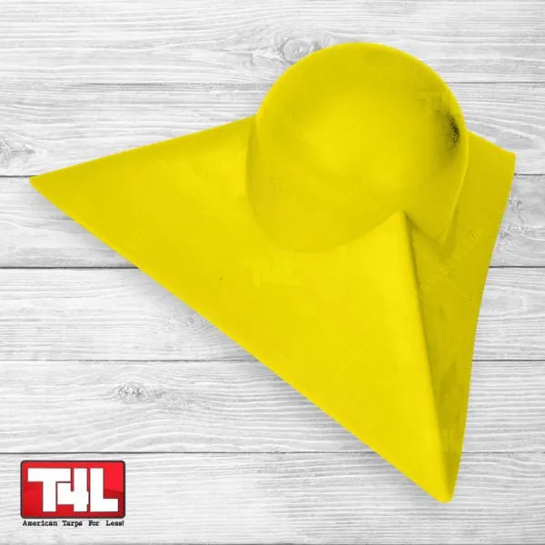 Yellow Corner Tarp Protector